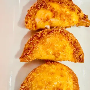 Crusty Crab and Chive Dumplings