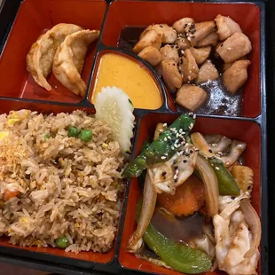 Chicken hibachi!!! Omg soooo good on point every time