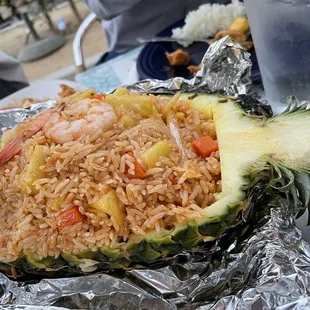 Pineapple fried rice