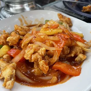 Sweet and Sour Chicken Nuggets