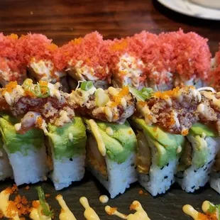 monster roll and Lucky 7 on slate