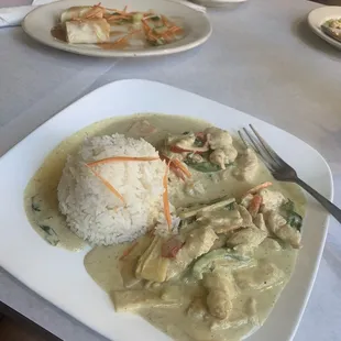 Green Curry Chicken