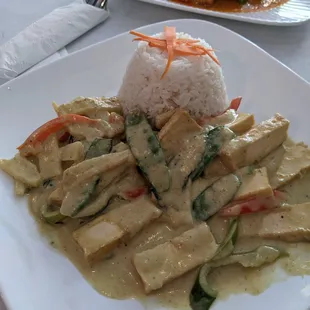 Green Curry with Tofu