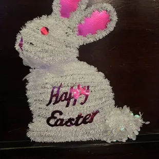 Easter decoration in early February... sure.