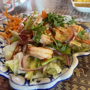 28. Pla Kung Salad