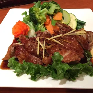 Crispy Ginger Duck