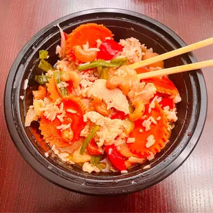 Cashew Nut Chicken Take-out, Siam Thai