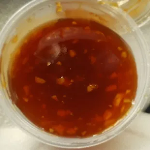 The wing dipping sauce