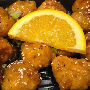 The best orange chicken in town, hands down.