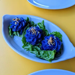 Their signature Royal Flower appetizer dumplings