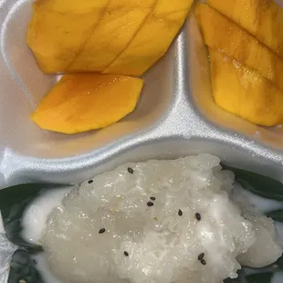 Sticky mango rice