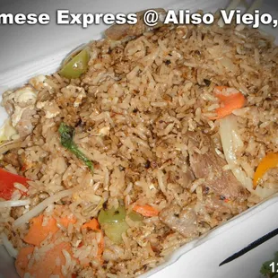 Thai Spicy Fried Rice w/Pork ($7.99)