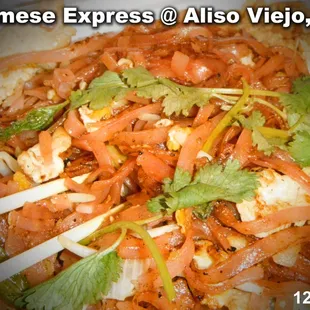 Pad Thai w/Shrimp($8.99)