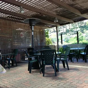 Outside dinning