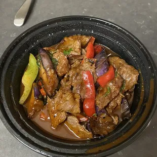 Spicy Eggplant with Beef - this is bomb dot com