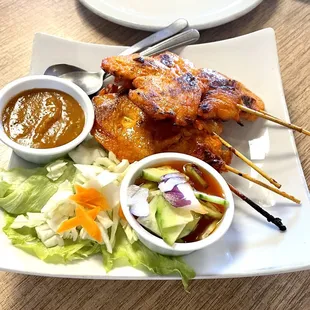 Satay chicken