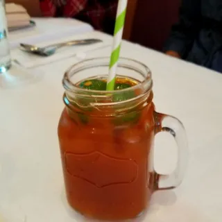 Orange & Lime Ice Tea