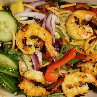 Prawns Salad with Mango Dressing Lunch