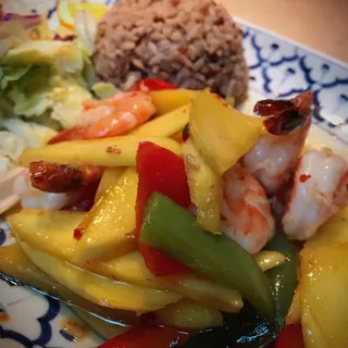 Mango Prawns Lunch