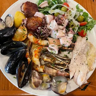 Grigliata di Pesce (Grilled Seafood Platter