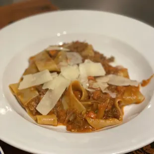 Parpardelle Con Il Ragu D'agnello