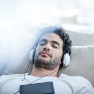 Vibro acoustic room helps improve sleep, boots energy, provides stress and anxiety relief.