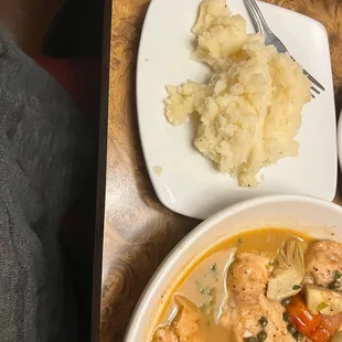 Sonoma Chicken and mashed potato