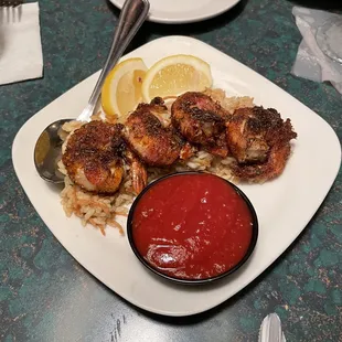 Bacon Cajun shrimp