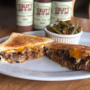 Brisket Grilled Cheese