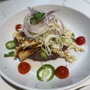 Vegan rolled breakfast tacos