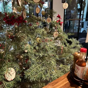 Christmas decorations were adorable