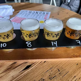 Nothing beats a beer flight!