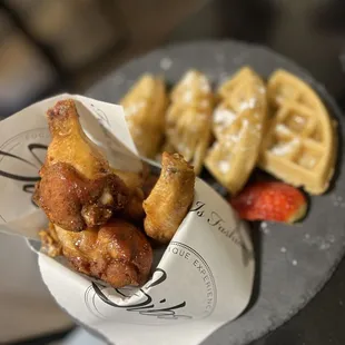 Chicken &amp; Waffles