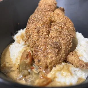 Catfish &amp; grits