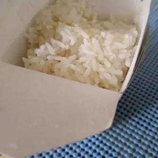 Side of white rice