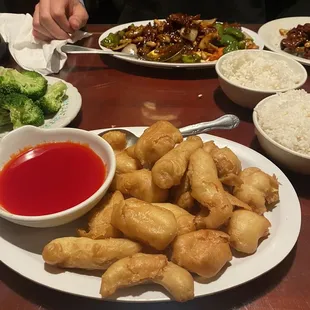 Sweet and Sour Chicken Combo Plate