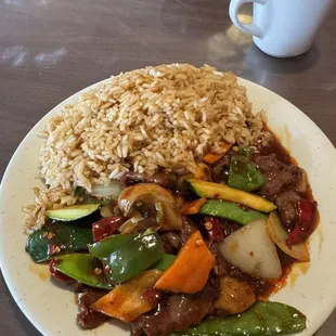 23. Sichuan Beef Lunch Special