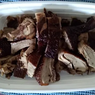 Half order of warm smoked duck