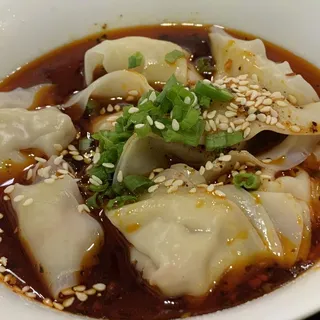 Sichuan Pork Wonton with Chili Oil