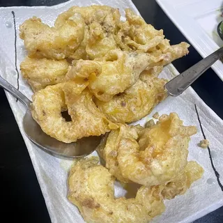 Salted Egg-Yolk Shrimp