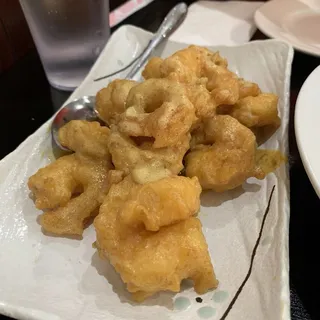 Salted Egg-Yolk Prawns