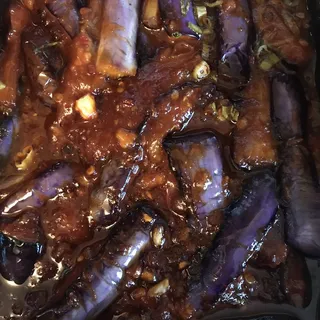 Eggplant in Hot Garlic Sauce