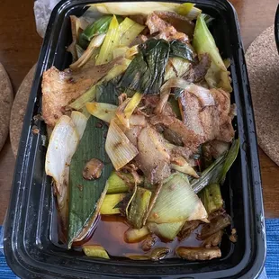 Twice cooked pork 4 stars