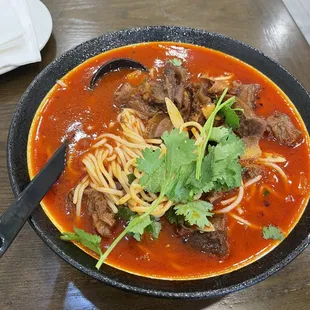 Beef Brisket Noodle Soup
