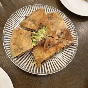 Scallion Pancake with Beef