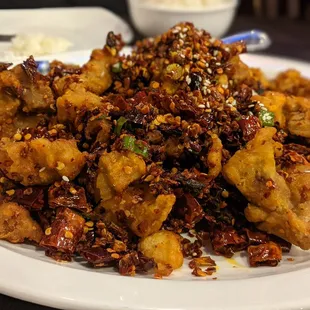 Crispy fried chicken