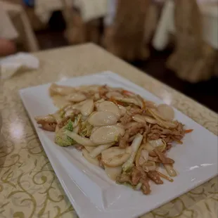Shanghai Stir Fried Rice Cakes
