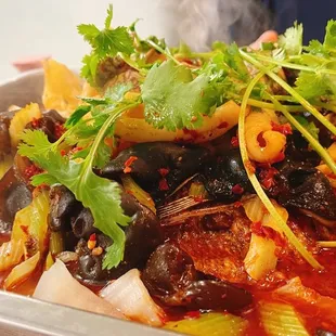 Sichuan Style Roast Whole Fish