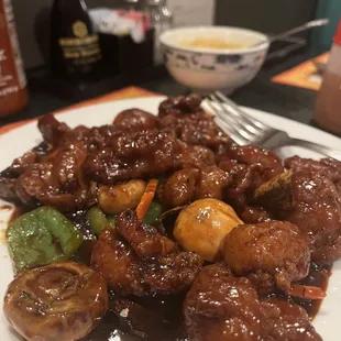 Orange Chicken Entree
