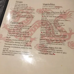 Menu 1/7